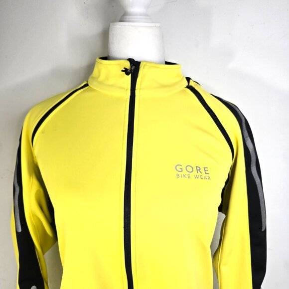The GORE Bike Wear Windstopper Jacket Men's Cycling Full Zip Size M - Picture 3 of 12